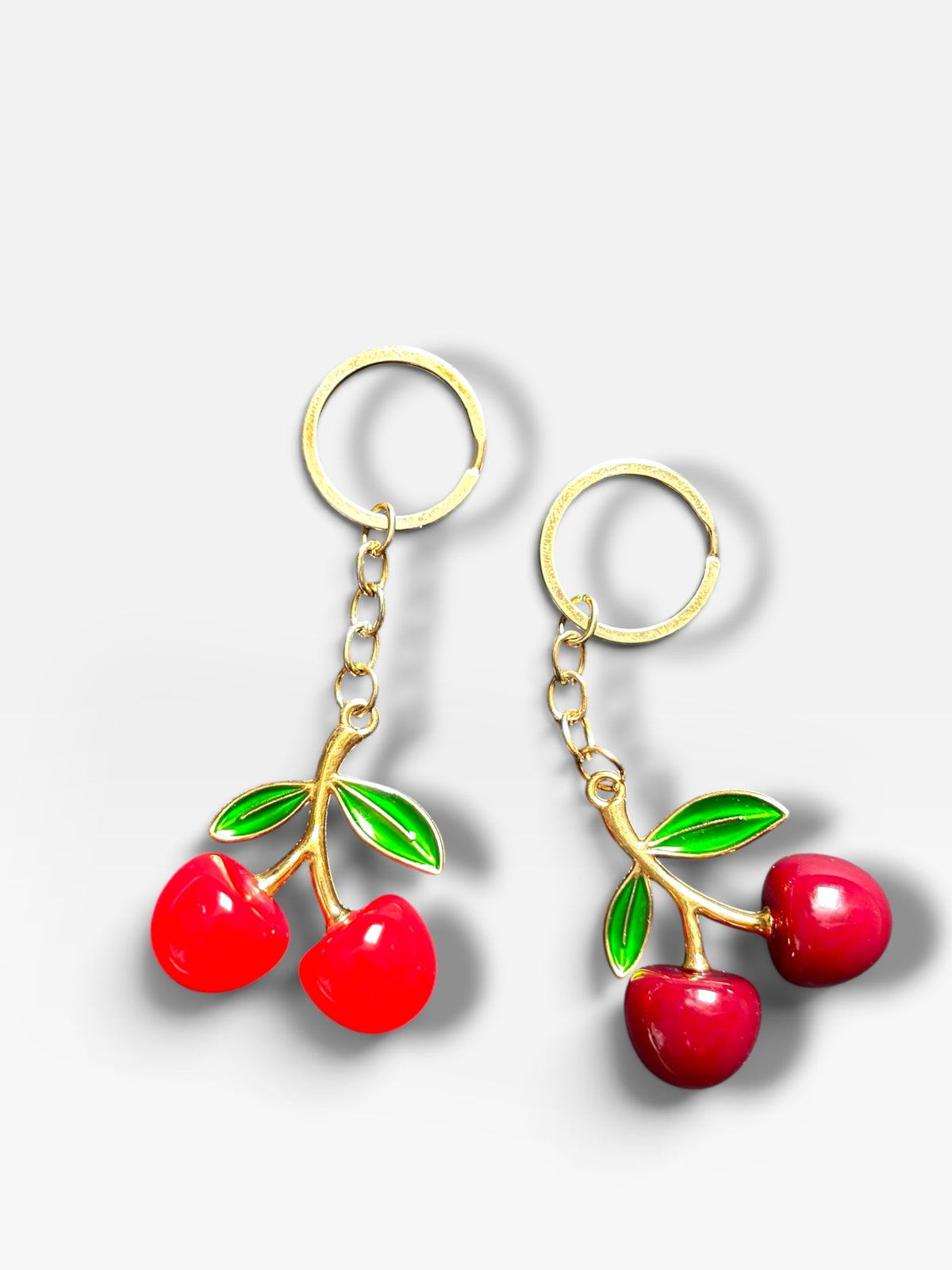 Charmé cherry bag charm keychain
