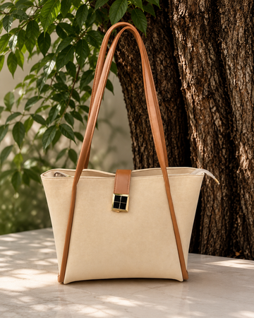 Hazel Suede Tote