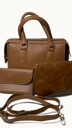 Noir 3-Piece Handbag Set