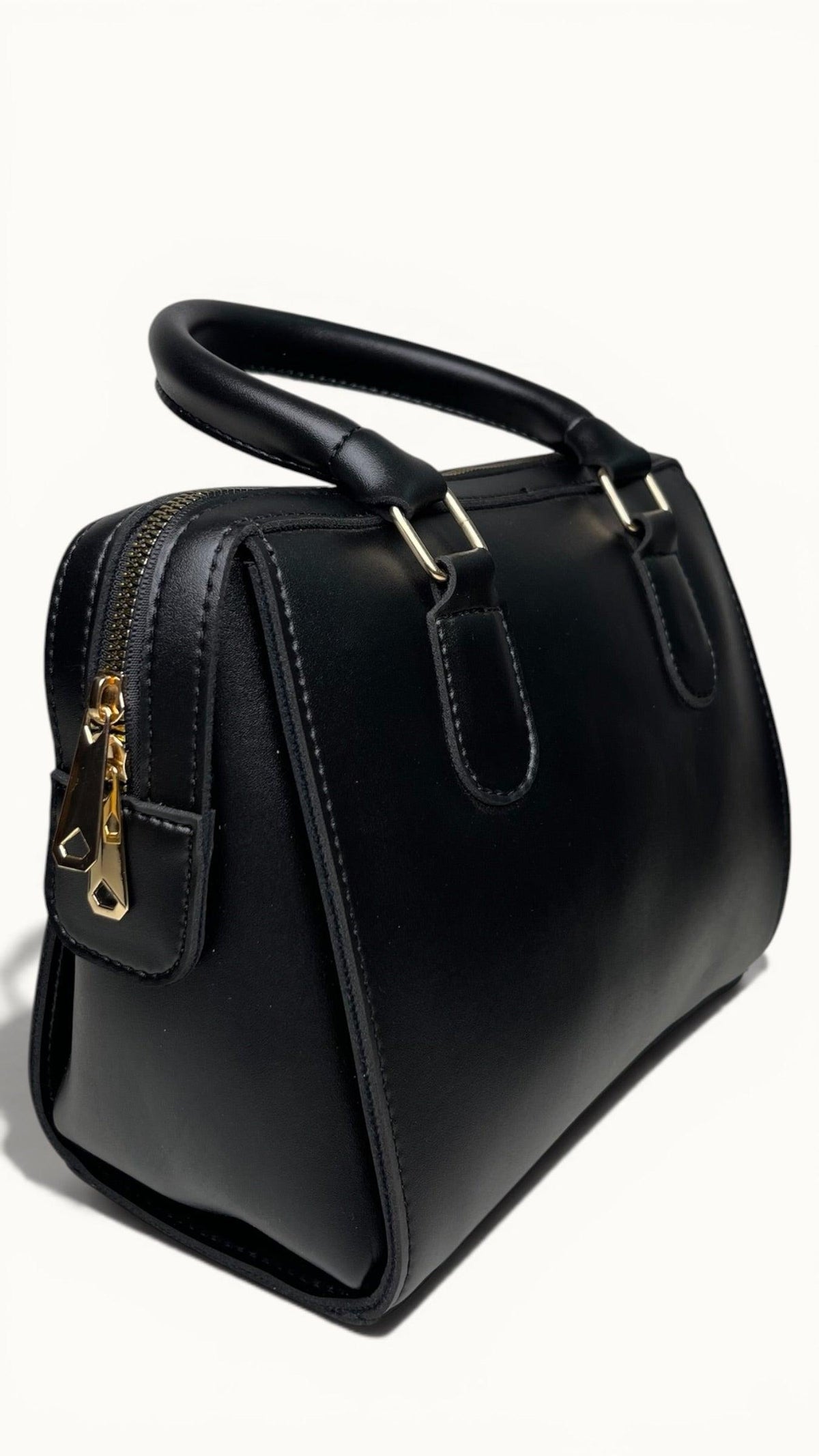 Charmé Vogue black handbag set for women