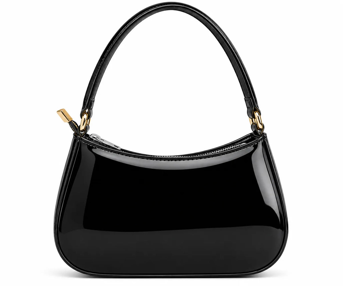 Bloom glossy shoulder bag by CHARMÉ – view 5