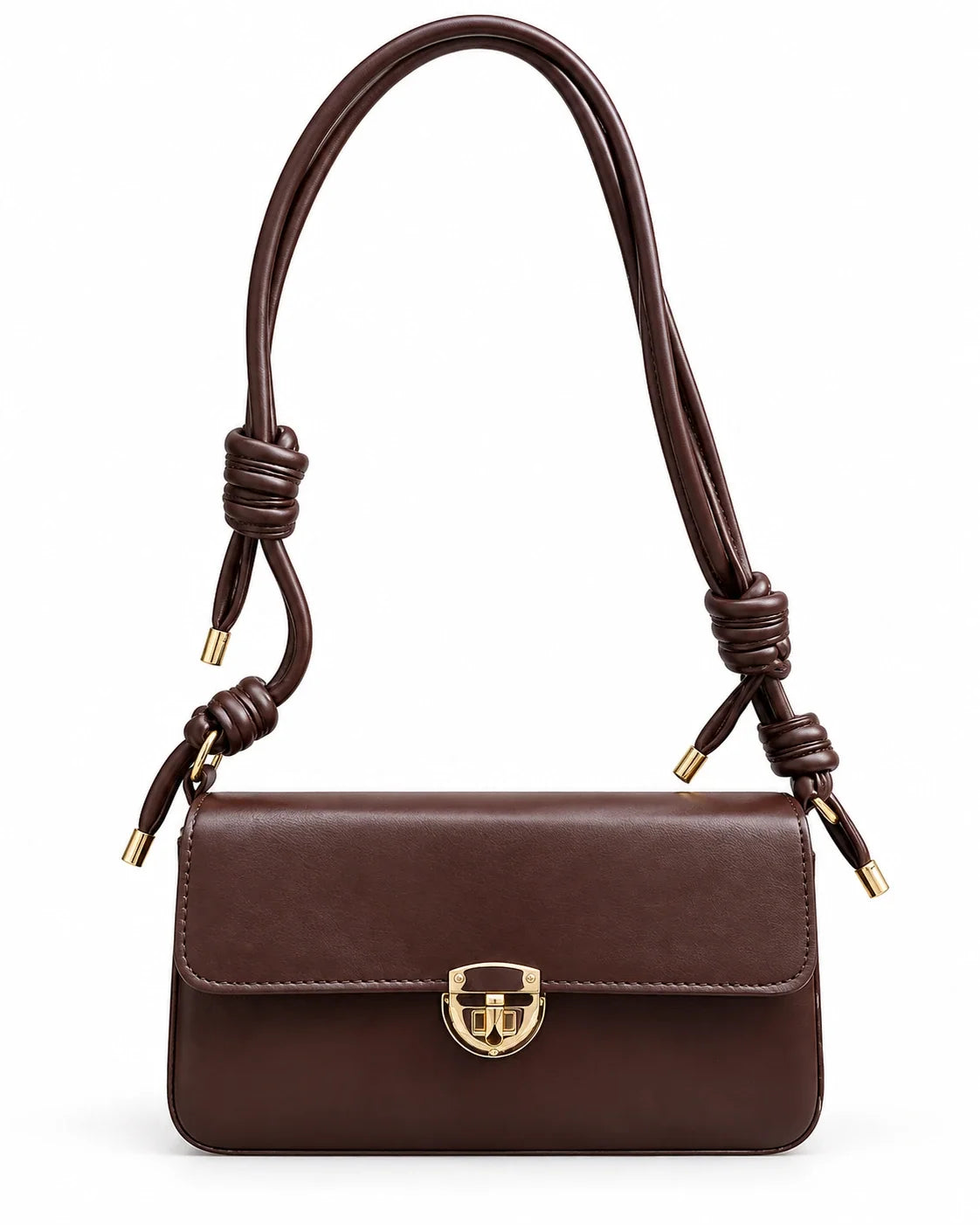 Classic Knot shoulder bag in Brown by CHARMÉ