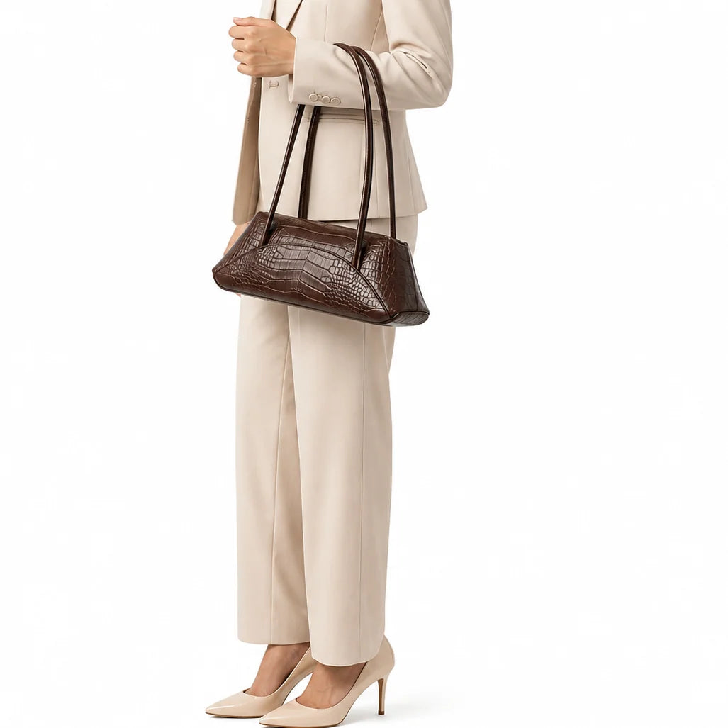Elance-Croc Brown